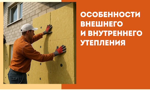 Какие особенности внешнего и внутреннего утепления в Бийске