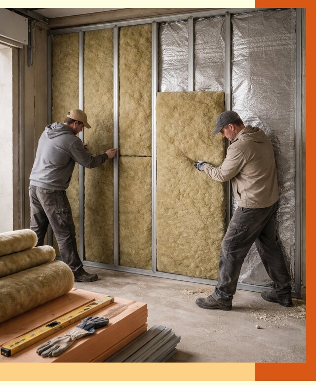 Утепление гаража изнутри в Бийске от 7790 руб/м2 — работы и цена | ТепломастерБск