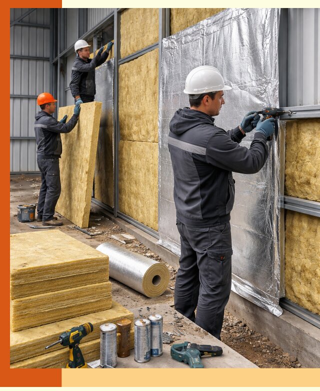 Утепление металлического ангара профессионально в Бийске