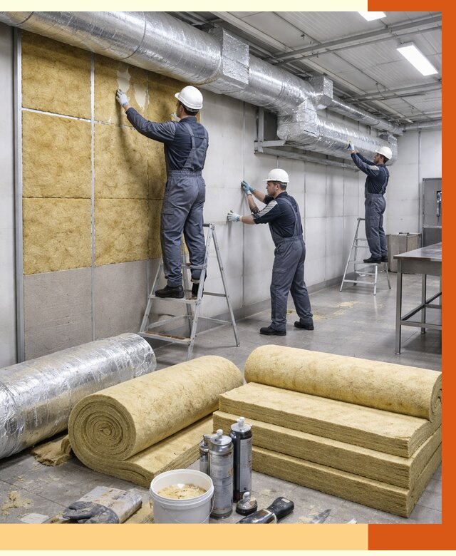 Утепление пищевого цеха в Бийске от 12984 руб./м² — комплексно под ключ | ТепломастерБск